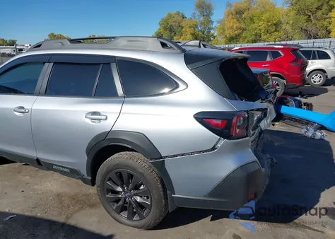 2025 Subaru Outback Onyx Edition from USA, damaged, VIN 4S4BTALC8S3224688